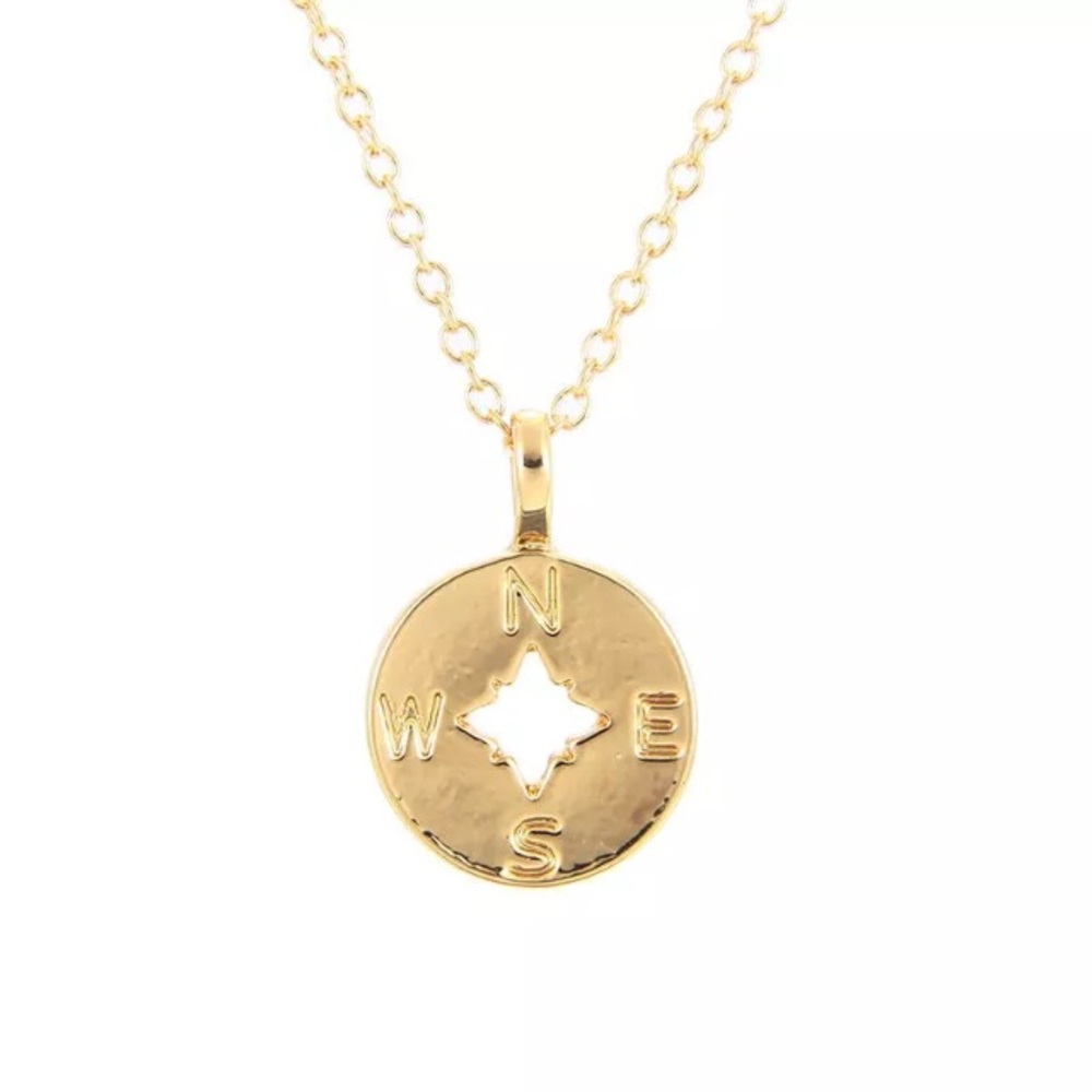 Going Places Compass Necklace - Picture 2 of 3